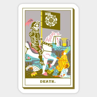 XIII - Death - Tarot Card Sticker